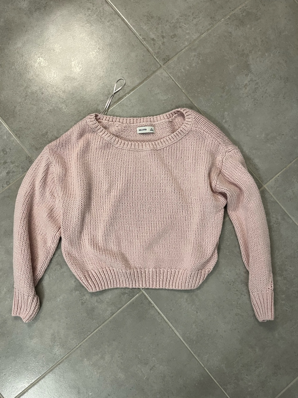 Pink Hollister Sweater. Size XS.